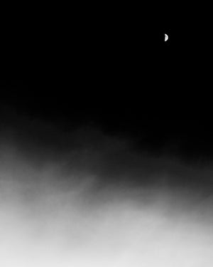 Point Reyes National Seashore Photograph, Moon and Fog